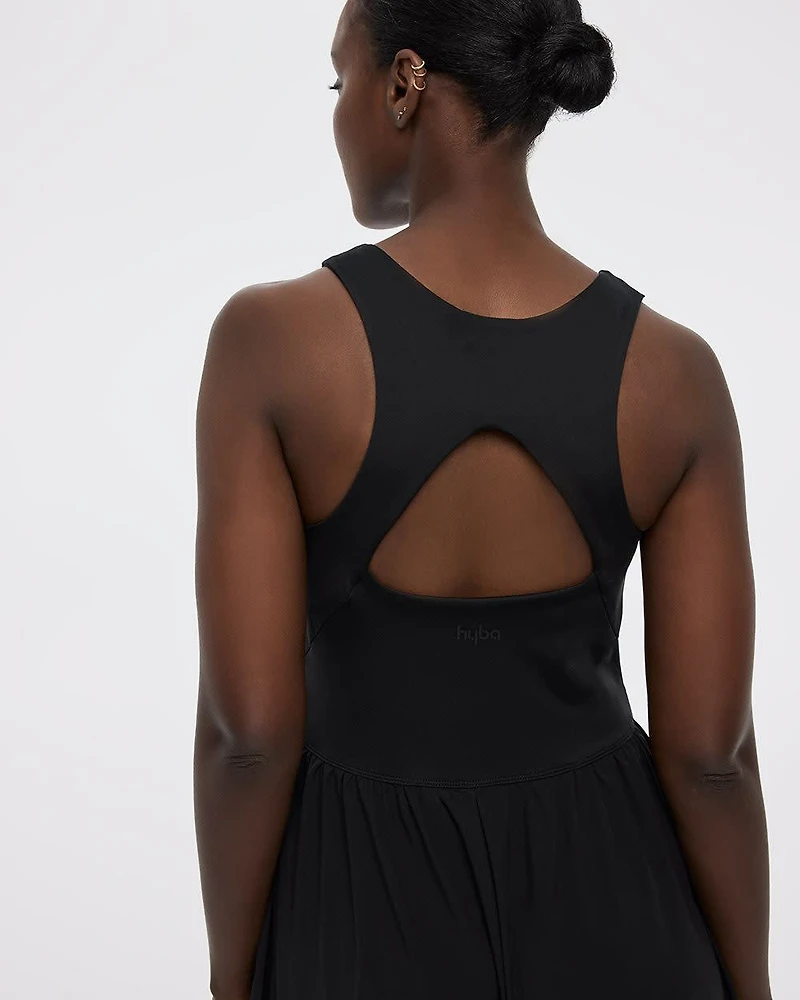 Sleeveless Maxi Dress with Built-In Bra - Hyba