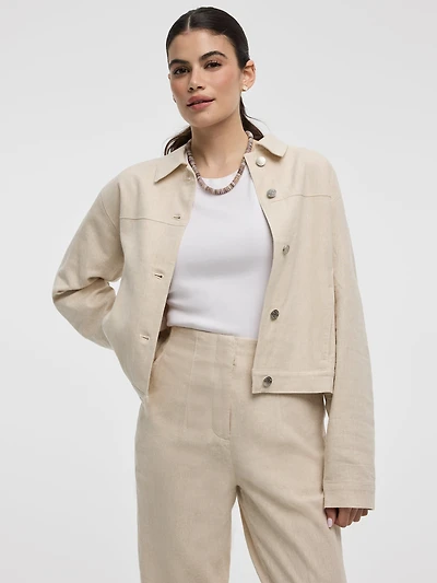 Veste en lin