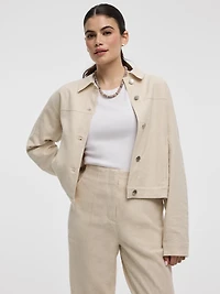 Veste en lin