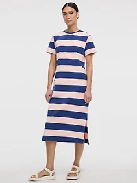 Robe t-shirt rayée - Hyba