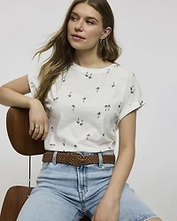 Short-Sleeve Crew-Neck Tee