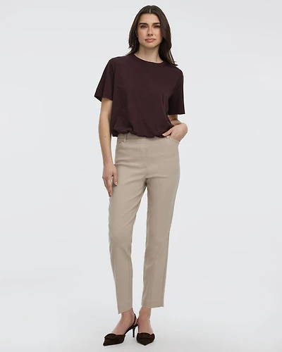 Pantalon cheville à taille haute et jambe étroite - L'Iconique (MD)