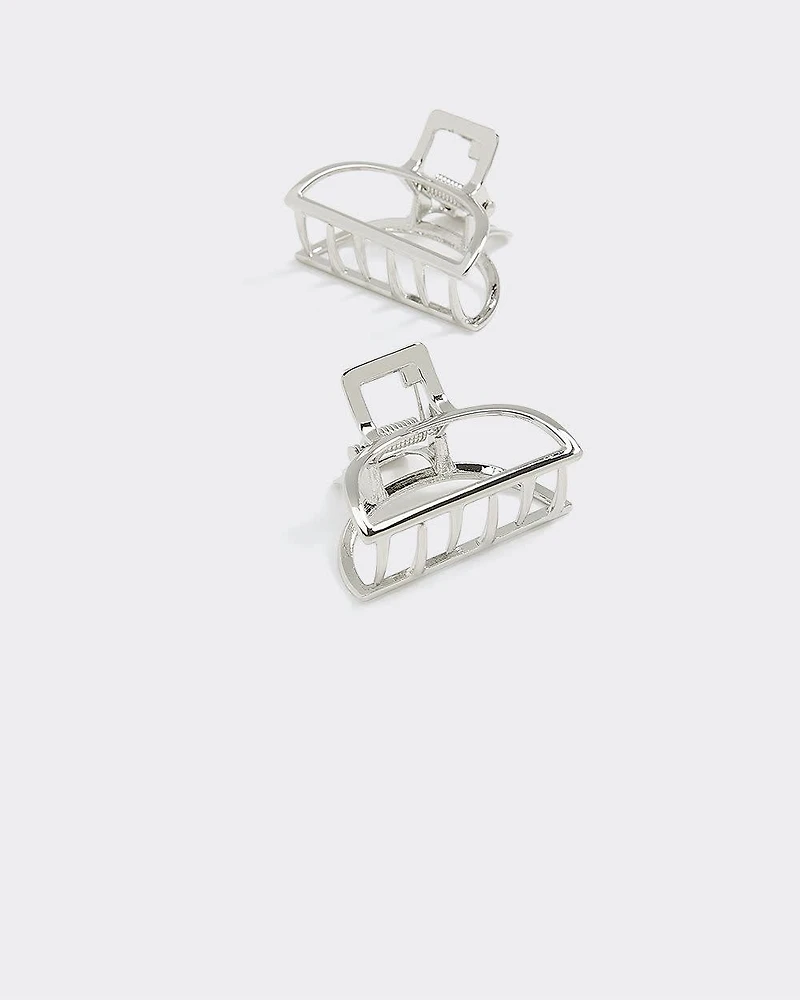 Pinces à cheveux en métal - Ens. de 2