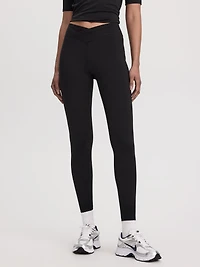 Legging with Cross-Over Waistband