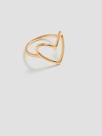 Bague en coeur