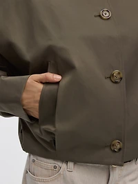 Veste courte à ourlet ballon