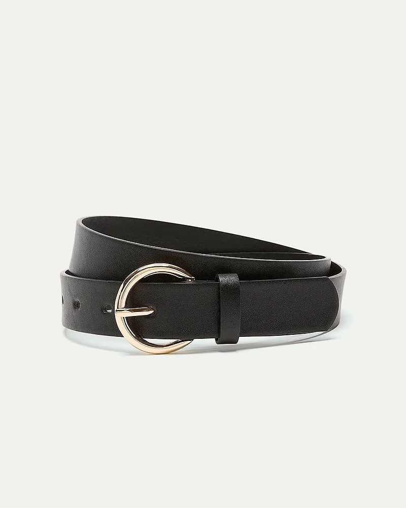 Ceinture basique en faux cuir