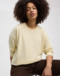 Long-Sleeve Crew-Neck Sweatshirt - R Essentials