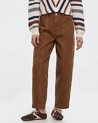 High-Rise Barrel Utility Pant