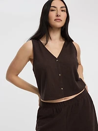 Débardeur en tricot
