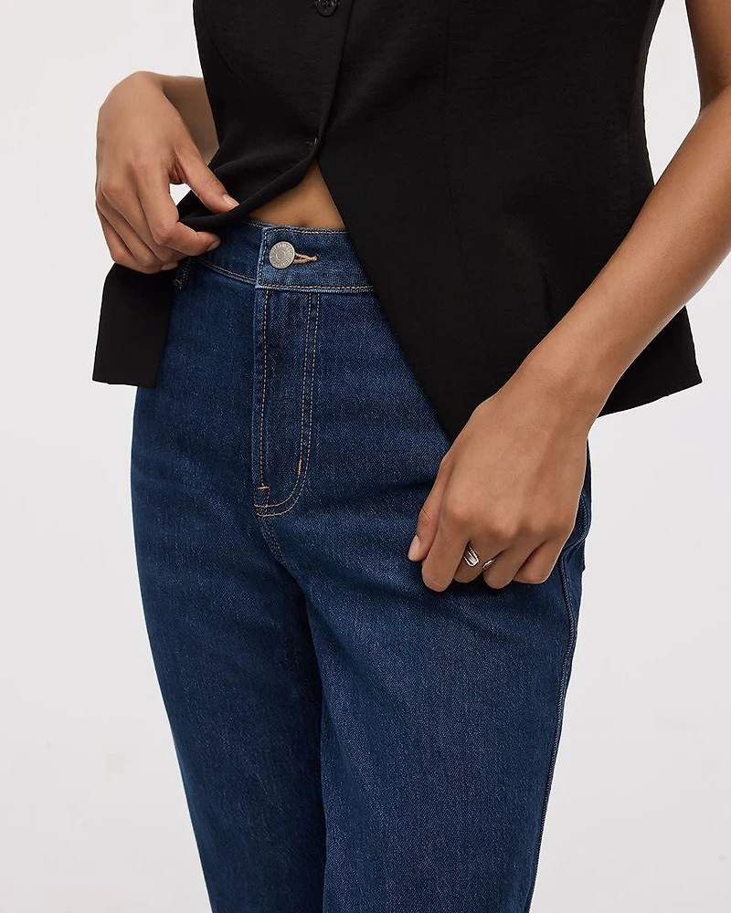 Straight-Leg Mid-Rise Jean - The Classic