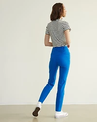 Slim-Leg High-Rise Ankle Pant - The Iconic (R) Tall