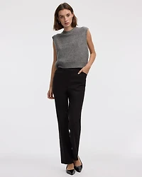 Straight-Leg High-Rise Pant - The Iconic (R)