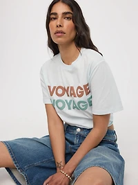 T-shirt à manches courtes et col rond