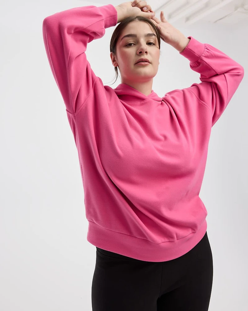 Pull à capuchon en tissu polaire - Hyba