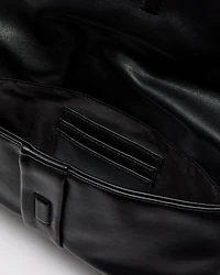 Sac à main en faux cuir avec détail noué