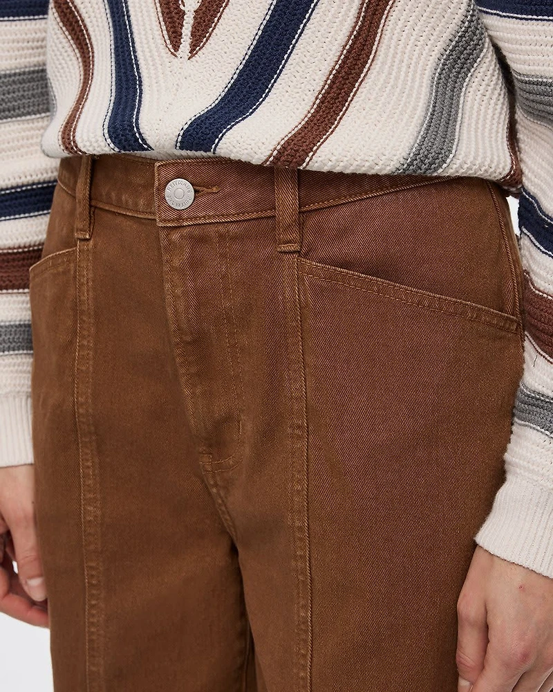 High-Rise Barrel Utility Pant