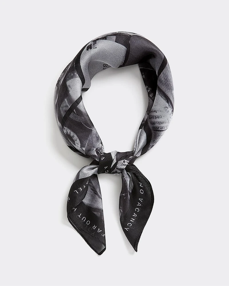 Square Scarf with Photo Print