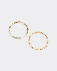 Beaded Bracelets - Set of 2