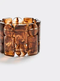 Bracelet en bâtons marbrés