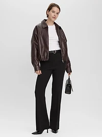 High-Rise Flare-Leg Pants