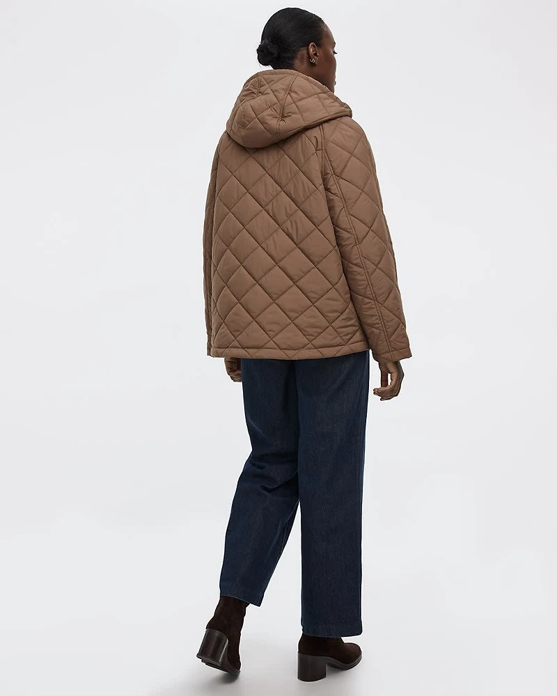 Quilted Hooded Jacket