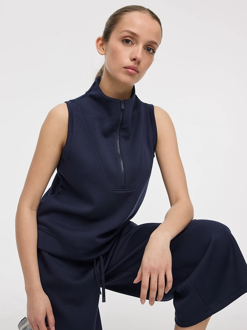 Camisole à col montant demi-zip - HYLUX Hyba