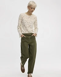 High-Rise Barrel Pant