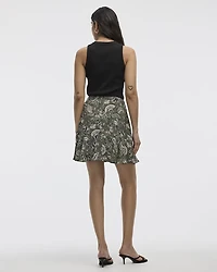 Mini jupe avec ourlet à volants