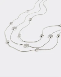 Three-Layer Beaded Necklace