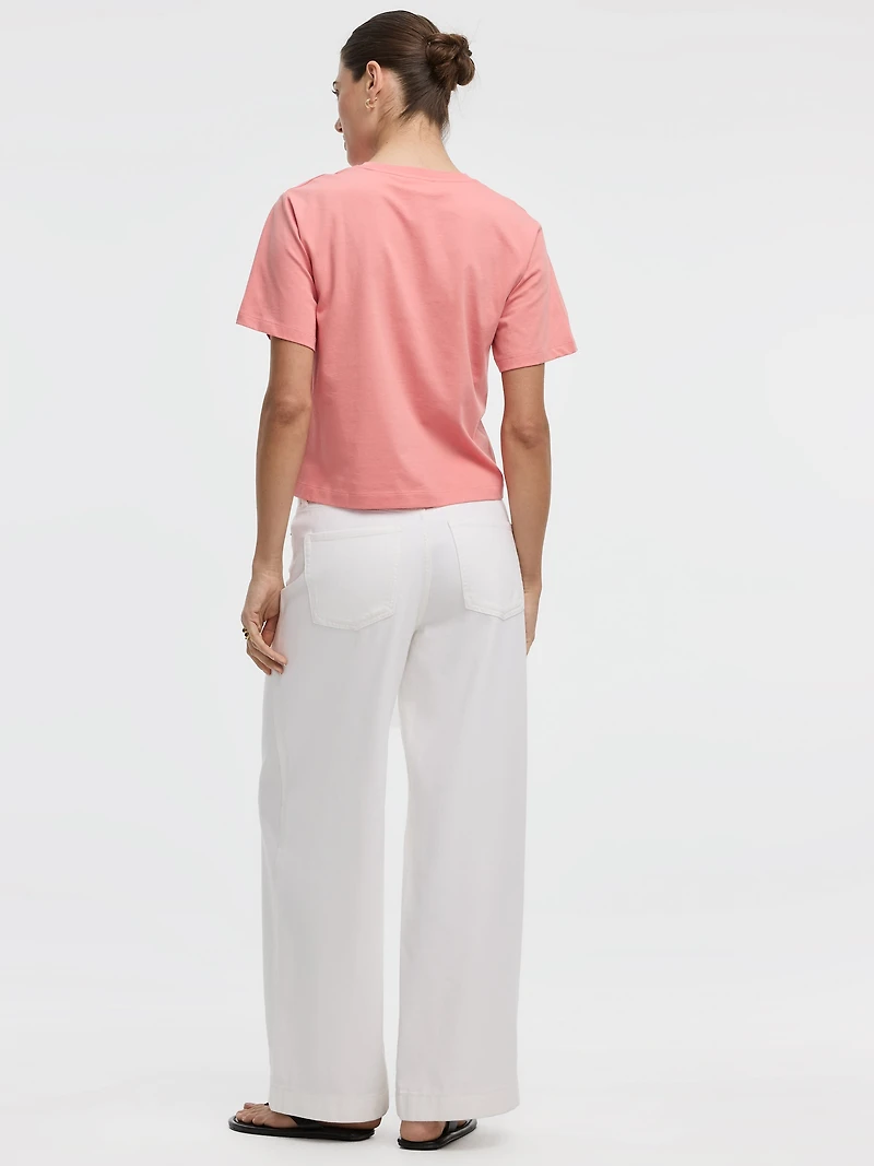 Crew-Neck Boxy T-Shirt