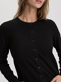 Crew-Neck Cardigan - R Essentials