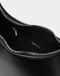 Half-Moon Bag with Studded Strap