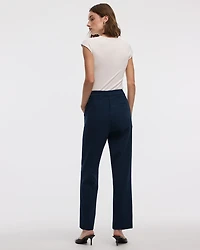 Straight-Leg High-Rise Pant