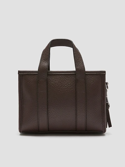 Mini sac fourre-tout en faux cuir