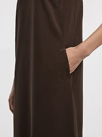 Sleeveless Midi Jacquard Dress - Hyba