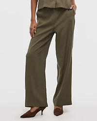 Wide-Leg High-Rise Pant
