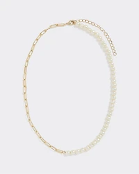 Paperclip Chain with Pearls