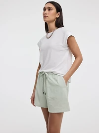 Seersucker Shorts