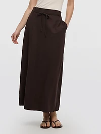 Pull-On Maxi Skirt