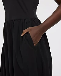 Sleeveless Maxi Dress with Built-In Bra - Hyba