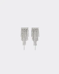 Chandelier Earrings with Rhinestones