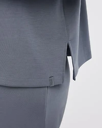 Long-Sleeve Mock-Neck Pullover - HYLUX Hyba