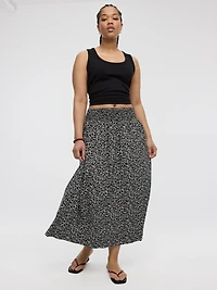 A-Line Maxi Skirt