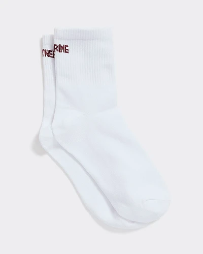 Ribbed Anklet Socks