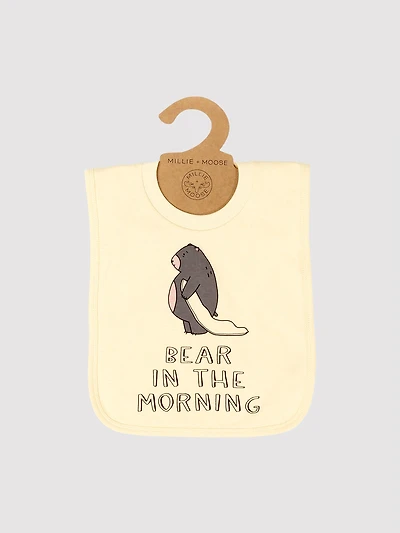 Morning Bear Infant Bib