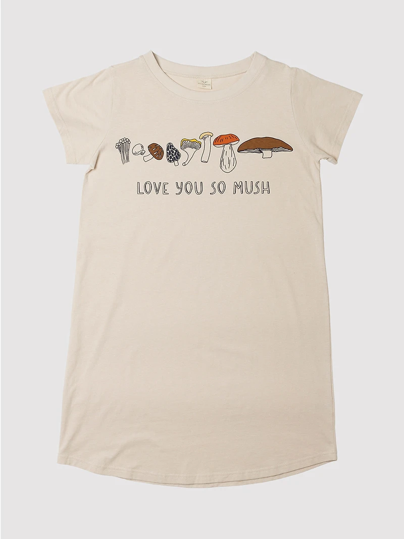 I Love You So Mush Ladies Nightshirt