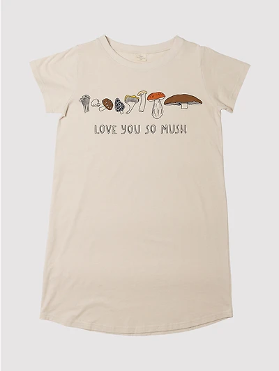 I Love You So Mush Ladies Nightshirt