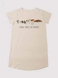 I Love You So Mush Ladies Nightshirt