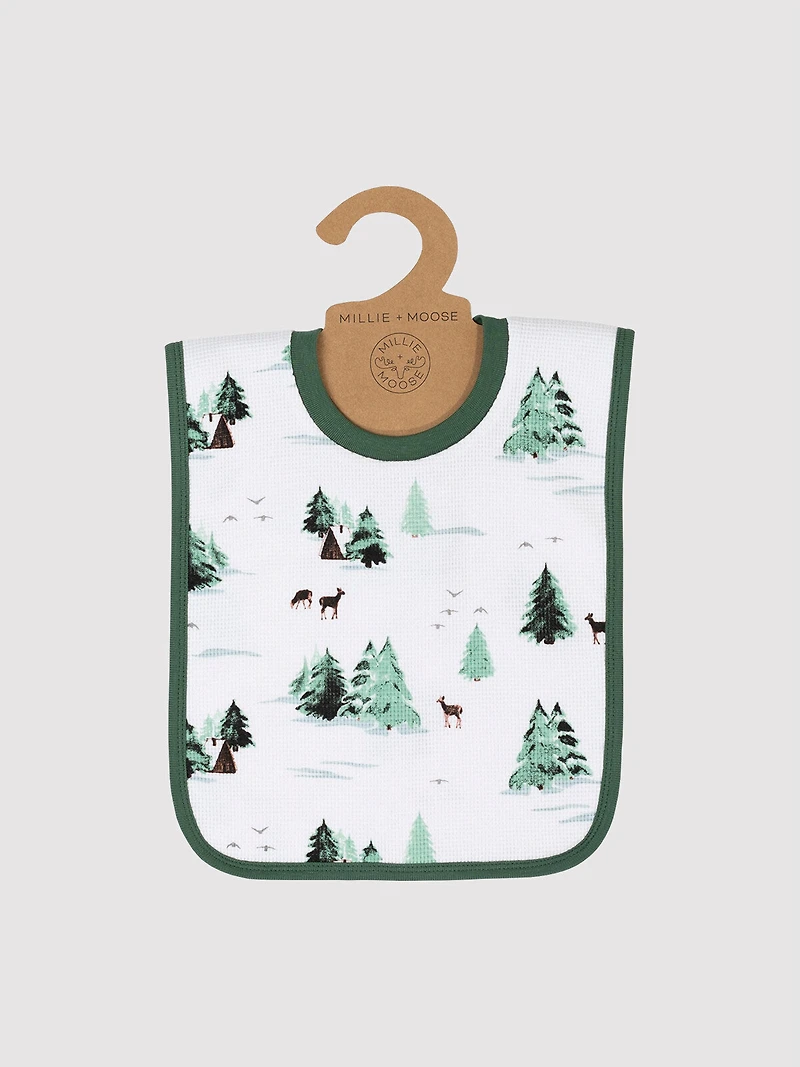 Thermal Cabin In The Woods Infant Bib
